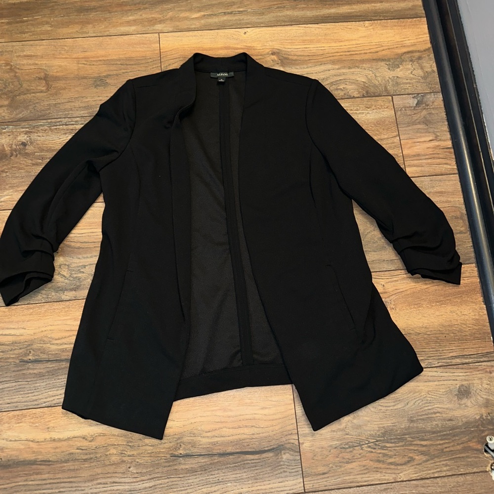 Womens Medium Alfani Work Jacket - black, gently worn.